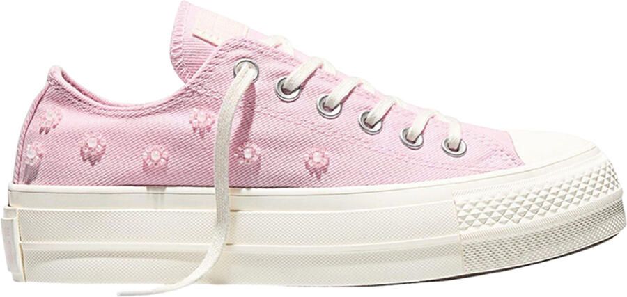 Converse Dames Chuck Taylor Canvas Platform Schoenen (Bloom)