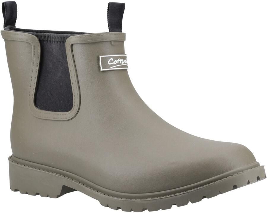 Cotswold Barton TPR+Neopreen Heren Khaki Wellingtonlaarzen