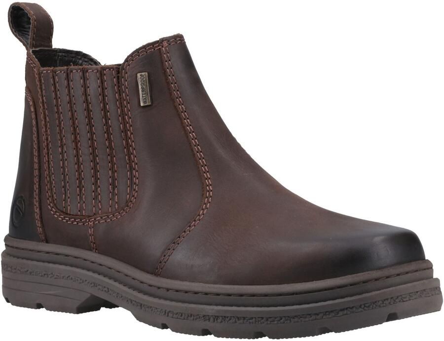 Cotswold Bisley Leren Heren Bruine Enkellaarsjes