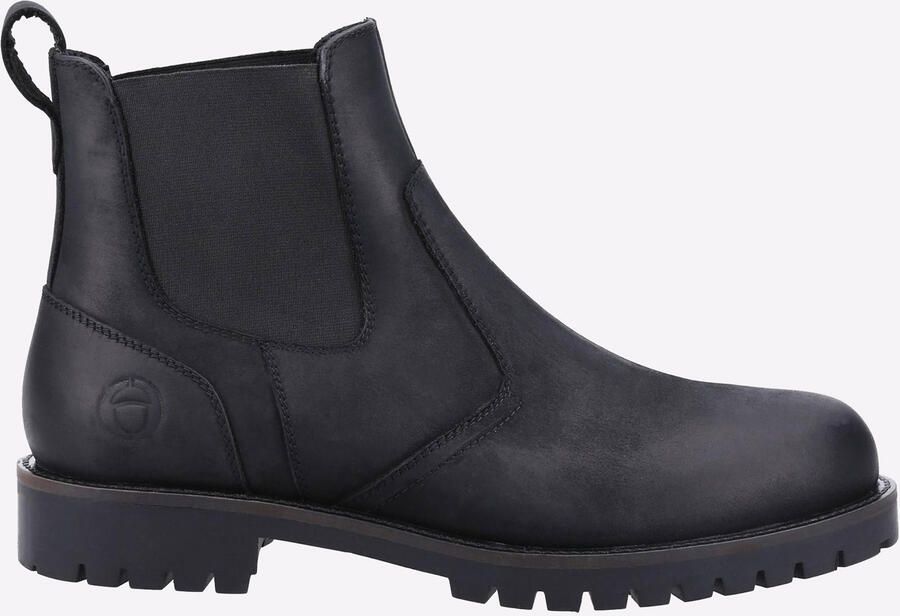 Cotswold Bodicote Leren Zwarte Herenlaarzen