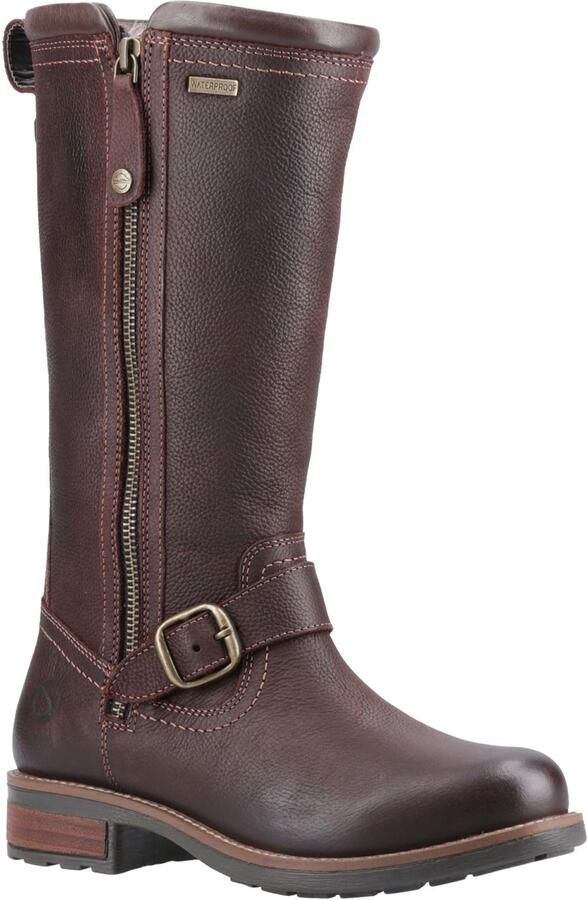 Cotswold Bourton Leren Dames Bruine Boten