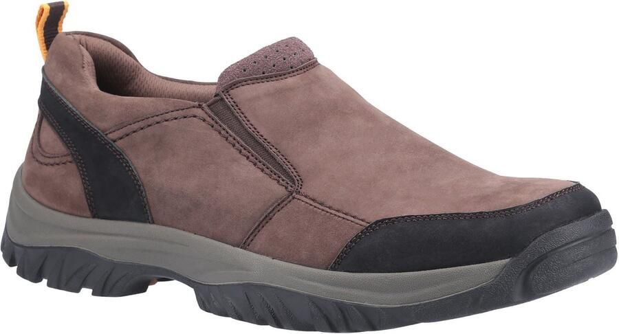 Cotswold Boxwell Leren Bruine Heren Instappers