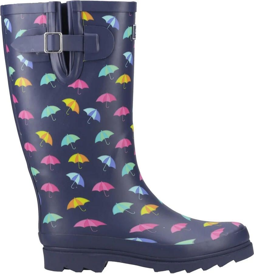 Cotswold Cleeve-paraplu-laarzen voor dames (hoog model) (Marine)
