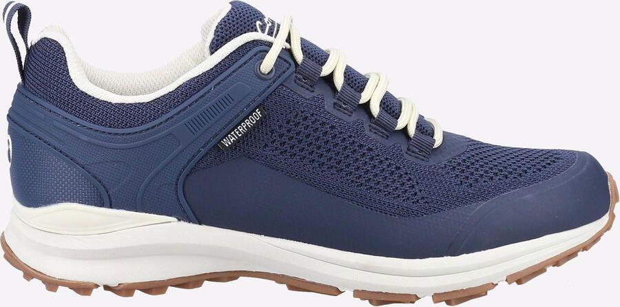 Cotswold Compton Gerecycleerd Plastic+Synthetische Pu Dames Marine Sneakers