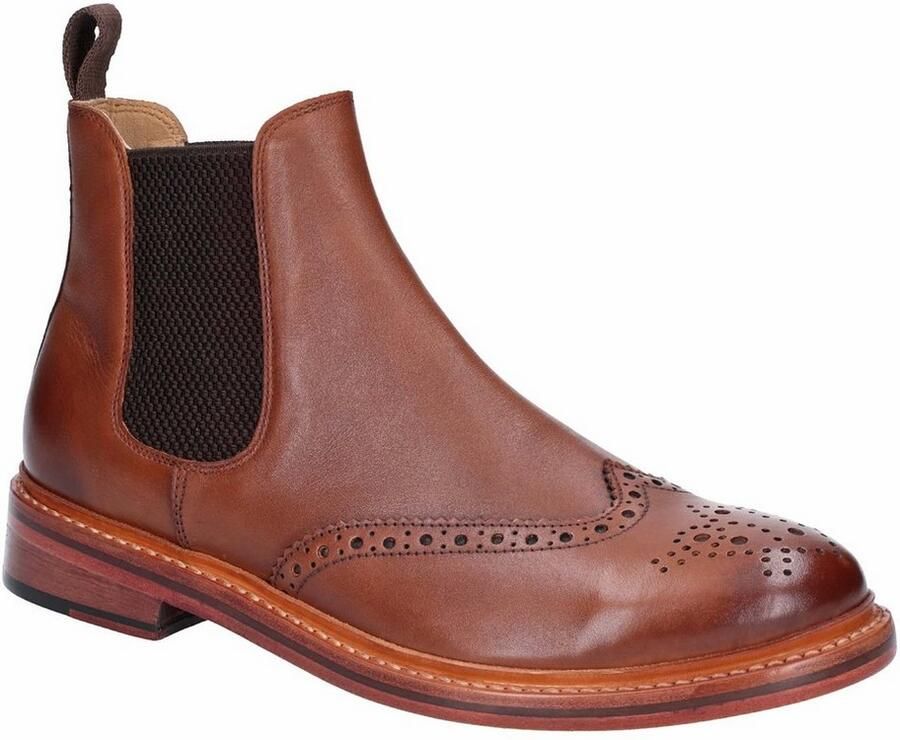 Cotswold Cotwold Mens Siddington Leder Elasticated Dress Boot (Bruin)