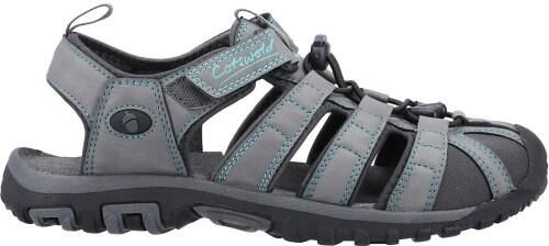Cotswold Dames Colesbourne Gerecycleerde Sandalen (Grijs Turkoois)