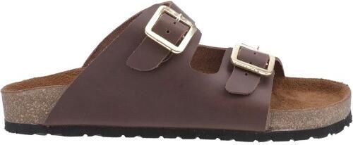 Cotswold Dames Lushill Leren Muilezelsandalen (Bruin)