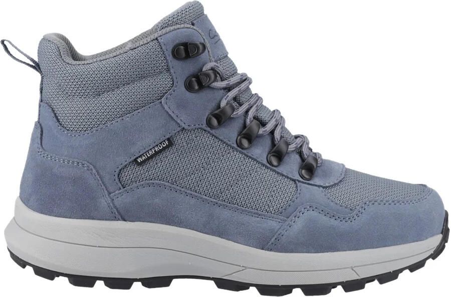 Cotswold Dames Oddington Suède Waterproof Wandelschoenen (Blauw)