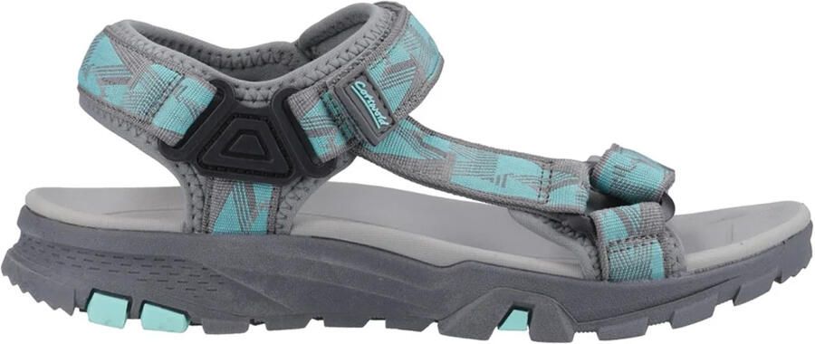 Cotswold Dames Stanton Sandalen (Grijs Turquoise)