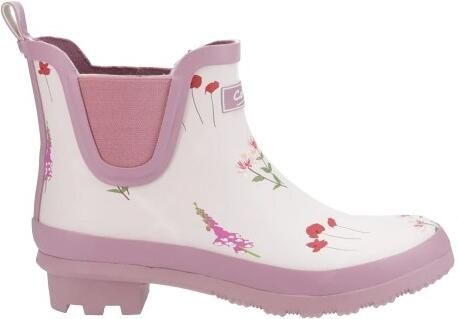 Cotswold Dames Wilde Bloemen Wellingtonlaarzen (Roze)