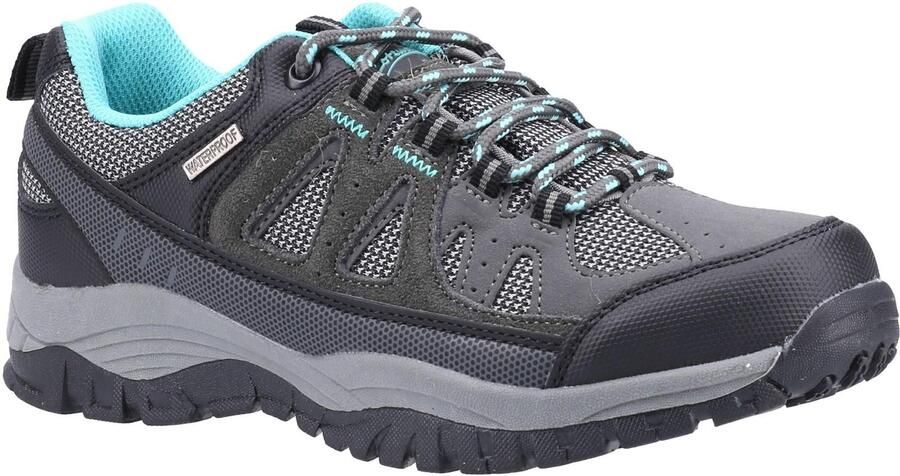 Cotswold Dames Maisemore Suède Wandelschoenen (Grijs)