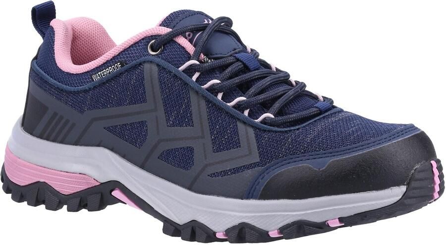 Cotswold Dames Wychwood Lage WP Wandelschoenen (Marine Roze)