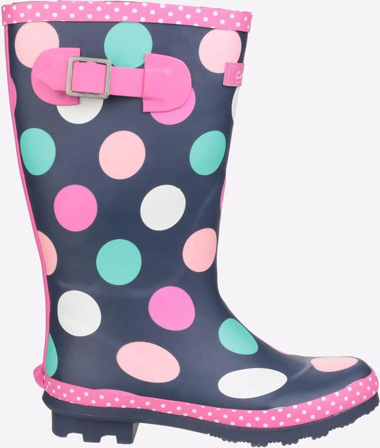 Cotswold Dotty Rubber Multicoloured Wellington Boots
