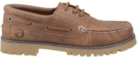 Cotswold Heren Inglecote Leren Bootsschoenen (Kameel)