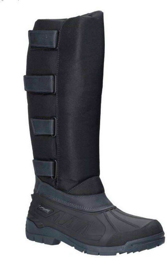 Cotswold Heren Kemble Knee High Wellington Boots (Zwart)