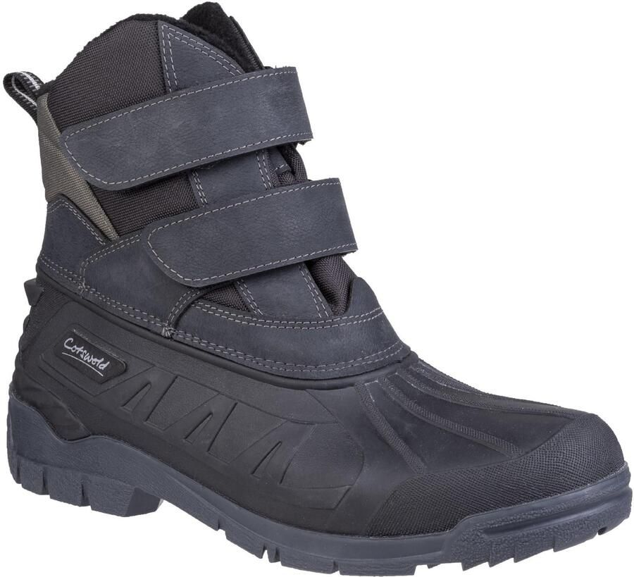 Cotswold Heren Kempsford Hybride Wellington Boot (Zwart)