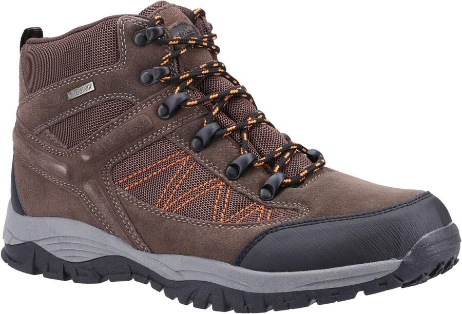 Cotswold Heren Maisemore Suède Wandelschoenen (Bruin)