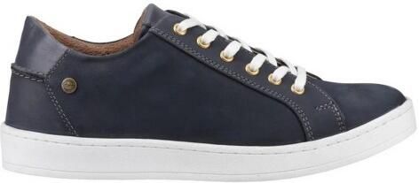 Cotswold Heren Radcot Leren Sneakers (Marineblauw)