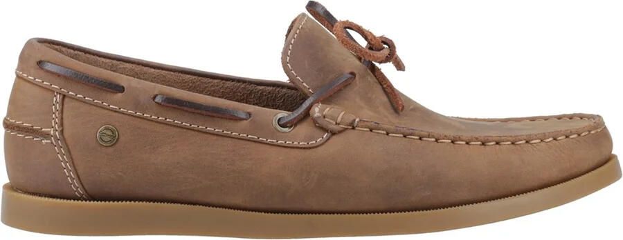 Cotswold Heren Slad Leren Bootsschoenen (Tan)