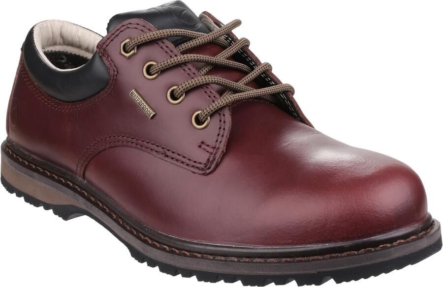 Cotswold Heren Stonesfield Lace Up Waterdichte Wandelschoenen (Kastanjebruin)
