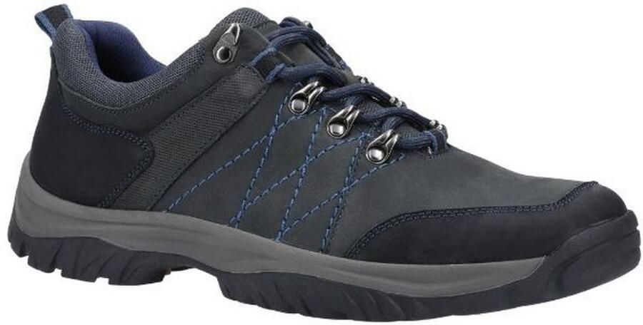 Cotswold Heren Toddington Lace Up Nubuck Leren Schoen (Marine)