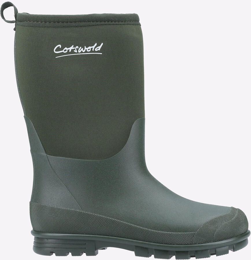 Cotswold Hilly Neoprene Tpr+neopreen Groene Regenlaarzen Voor Kinderen