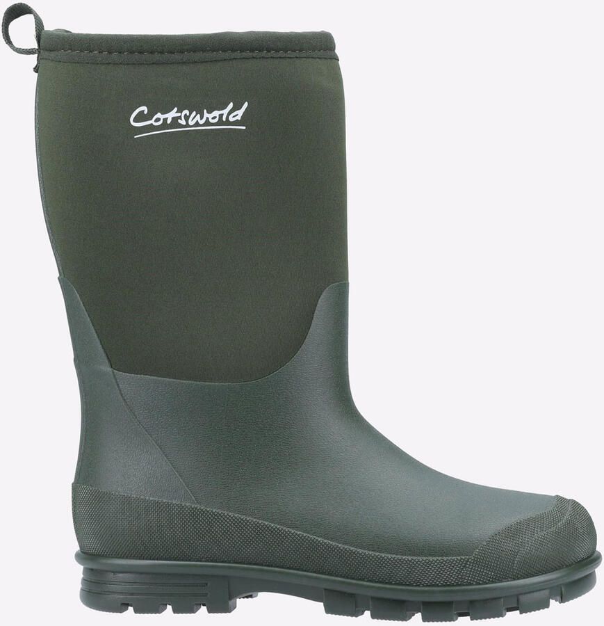 Cotswold Hilly Neoprene Tpr+neopreen Groene Regenlaarzen Voor Kinderen