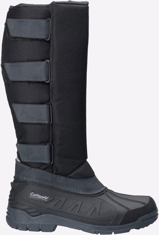 Cotswold Kemble Zwarte Regenlaarzen