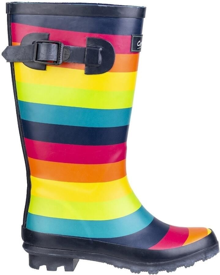Cotswold Kids Regenlaarzen met Regenboog (Multikleur)
