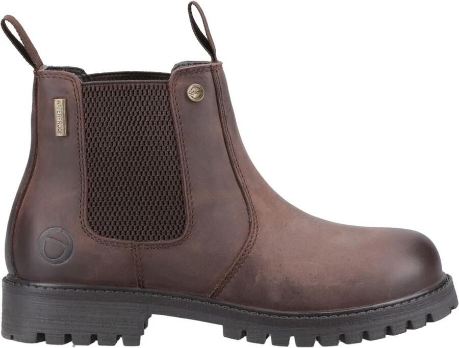Cotswold Kinderen Aston Volnerf Leren Pull Up Dealer Boots (Bruin)