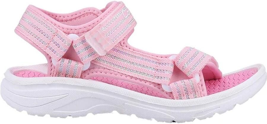 Cotswold Kinderen Kinderen Bodiam Gerecycleerde Sandalen (Roze Wit)