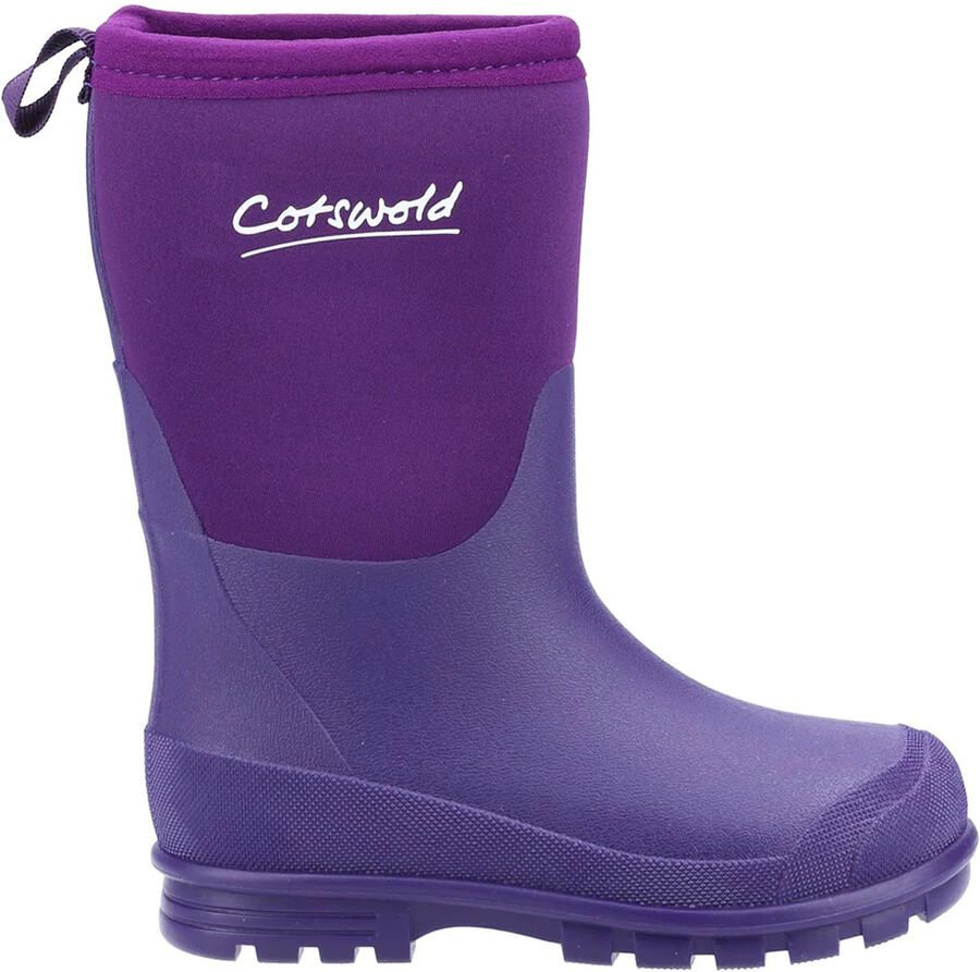 Cotswold Kinder Kids Hilly Neopreen Wellington Laarzen (Paars)