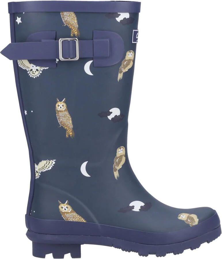 Cotswold Kinder Kinder Woodland Uil Wellington Laarzen (Blauw)