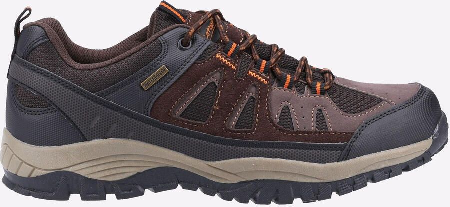 Cotswold Maisemore Low Suède Heren Wandelschoenen In Het Bruin