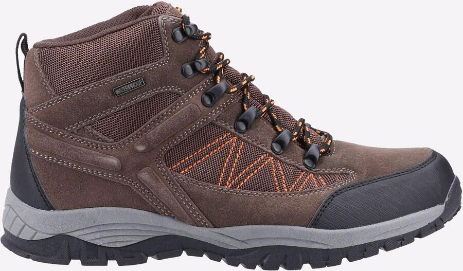 Cotswold Maisemore Suède Heren Wandelschoenen In Het Bruin