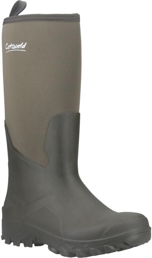 Cotswold Nailsworth Rubber Groene Wellingtonlaarzen