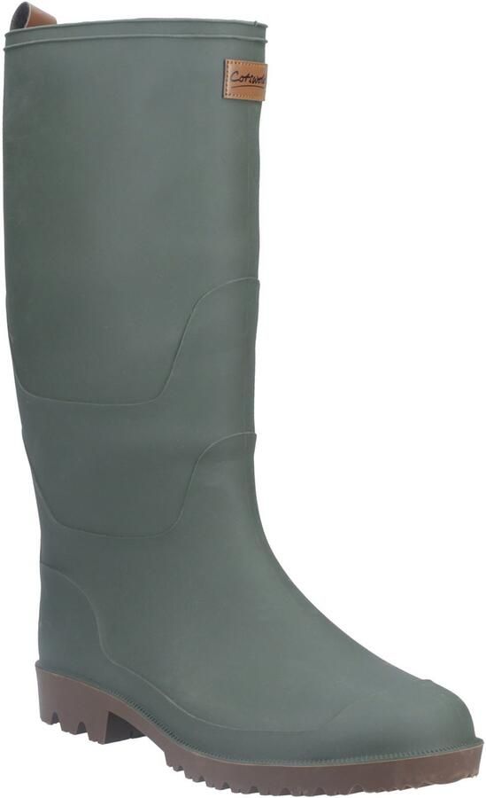 Cotswold Pendock Lange Synthetische Groene Wellington Laarzen