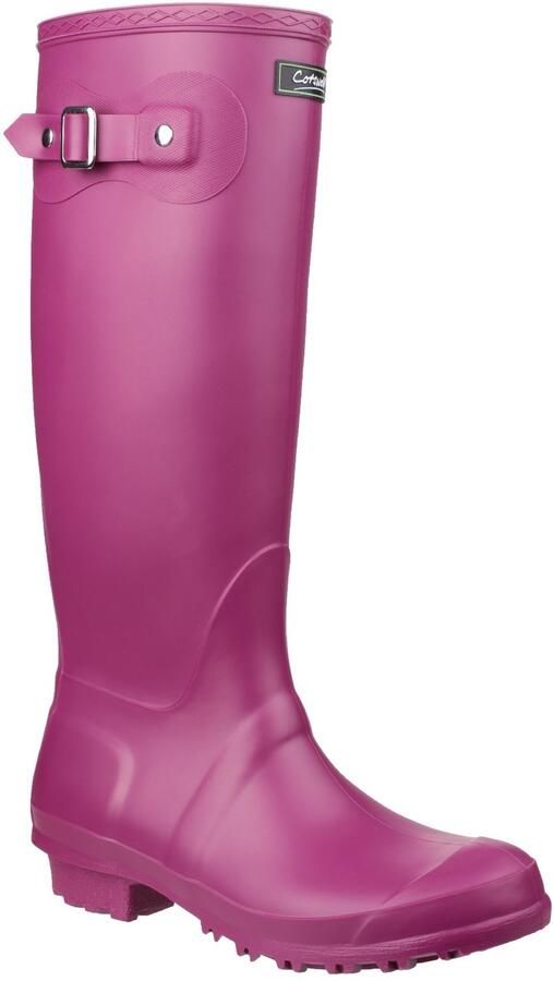 Cotswold Sandringham Buckle-Up Womens Wellington Boots (Bes)