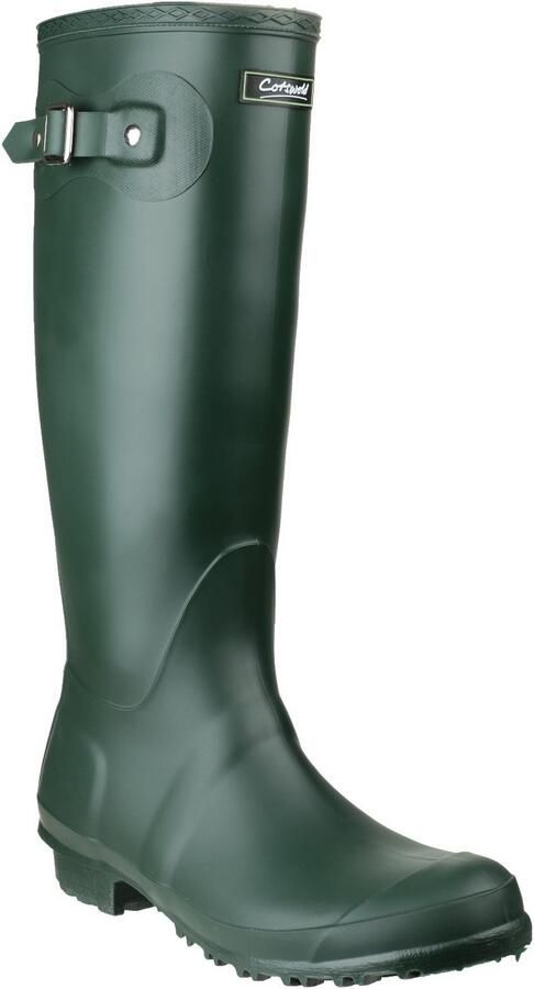 Cotswold Sandringham Buckle-Up Womens Wellington Boots (Groen)