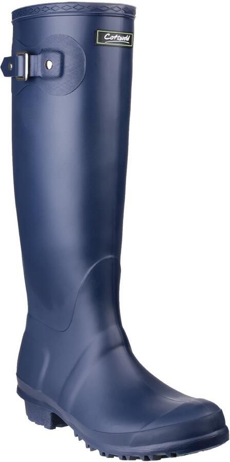 Cotswold Sandringham Buckle-Up Womens Wellington Boots (Marine)