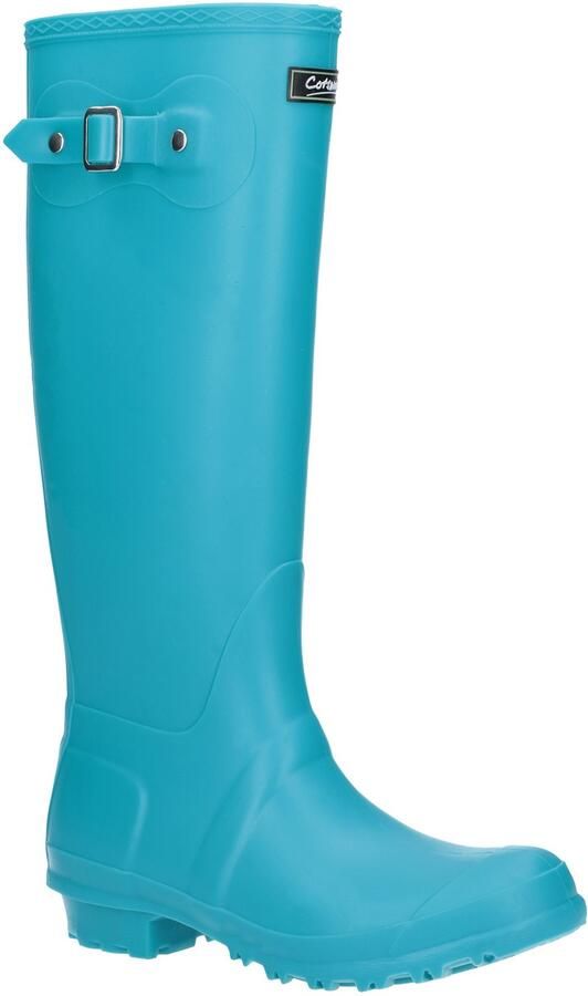 Cotswold Sandringham Pvc Turquoise Regenlaarzen