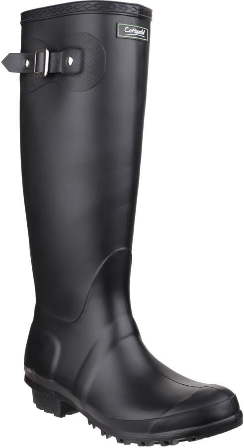Cotswold Sandringham Pvc Zwarte Regenlaarzen