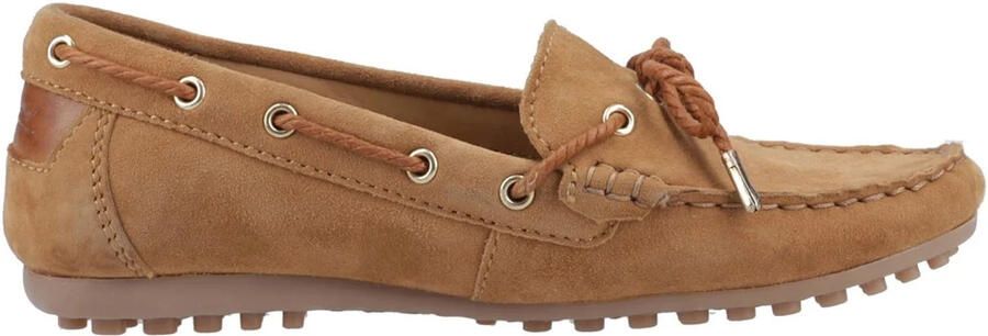Cotswold Swimbrook leren vrijetijdsschoenen voor dames (Tan)