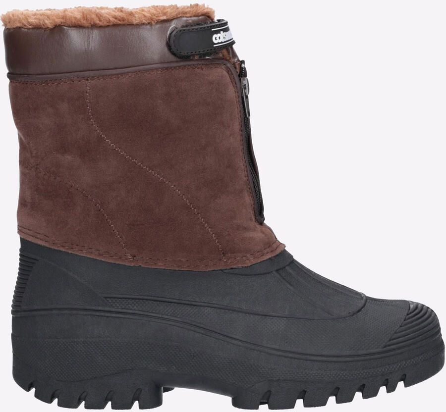 Cotswold Venture Synthetische Bruine Regenlaarzen