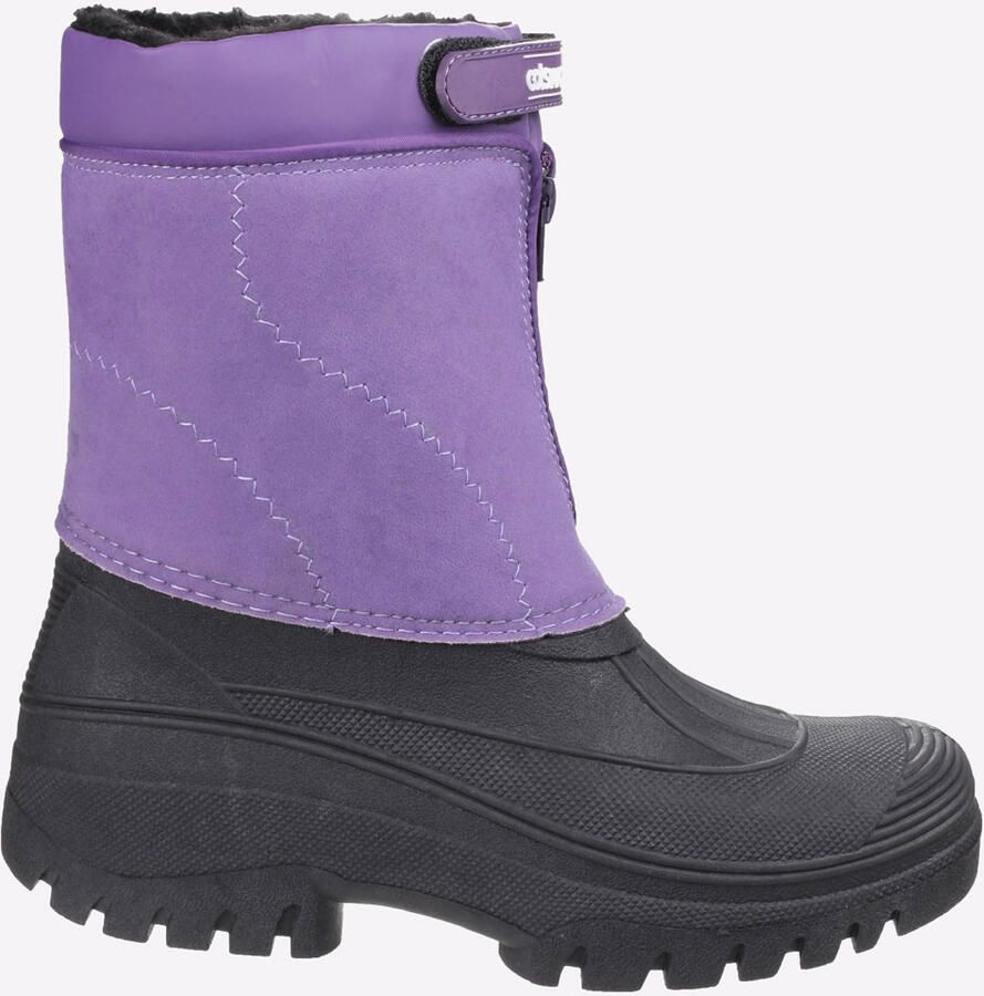 Cotswold Venture Waterdichte slaarzen slaarzen Textiel weerputten (Paars)