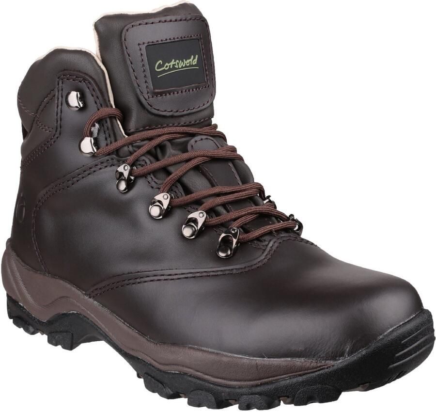 Cotswold Winstone Leren Heren Bruine Wandelschoenen