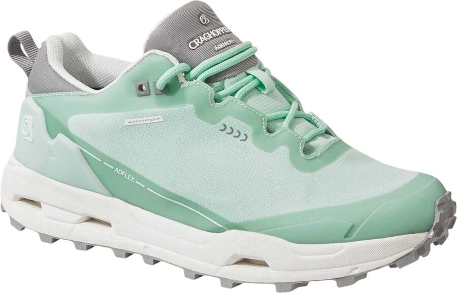 Craghoppers Adflex platte veterschoenen voor dames (Pool Wit)