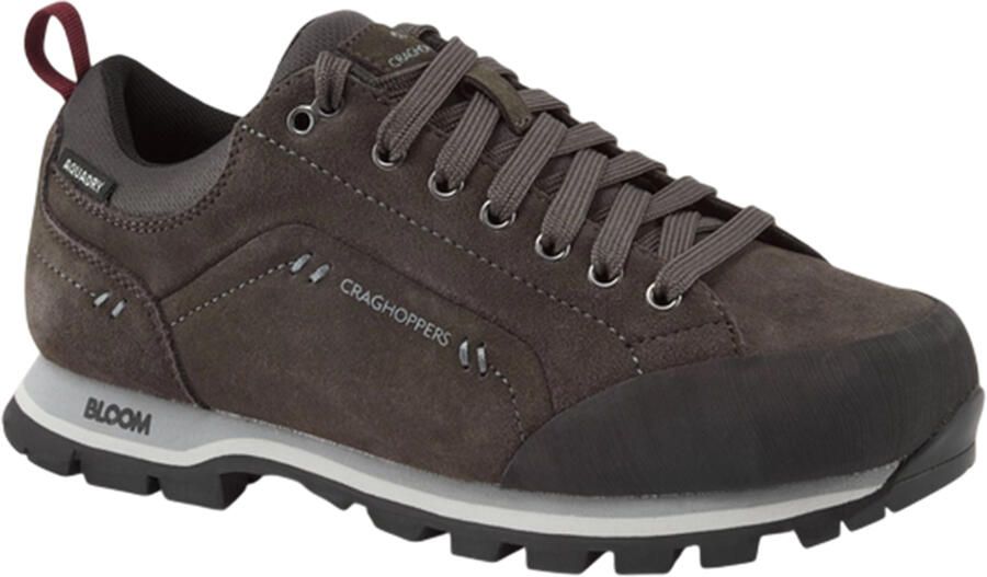 Craghoppers Heren Jacara 2 Leren Trainers (Donkergrijs)