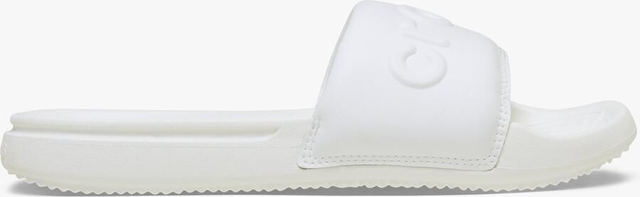 Crocs All Day Dames Slippers Wit