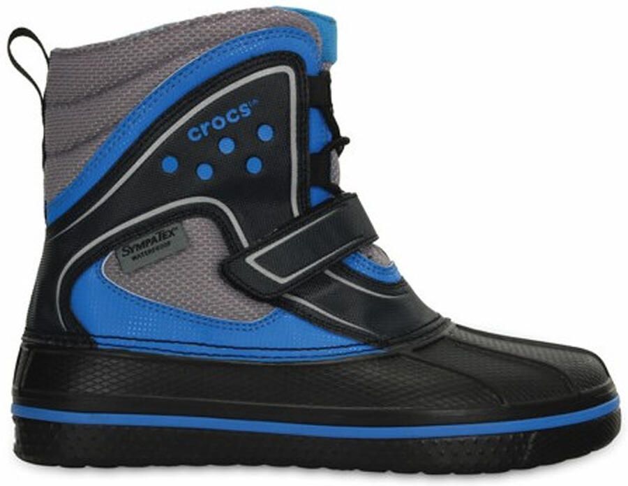 Crocs AllCast Duck Kinderlaarsjes Zwart Blauw